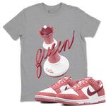 Dunk Valentines Day 2024 shirt to match jordans 3D Queen sneaker tees Dunk Happy Valentines Day 2024 SNRT Sneaker Release Tees Unisex Heather Grey 1 T-Shirt