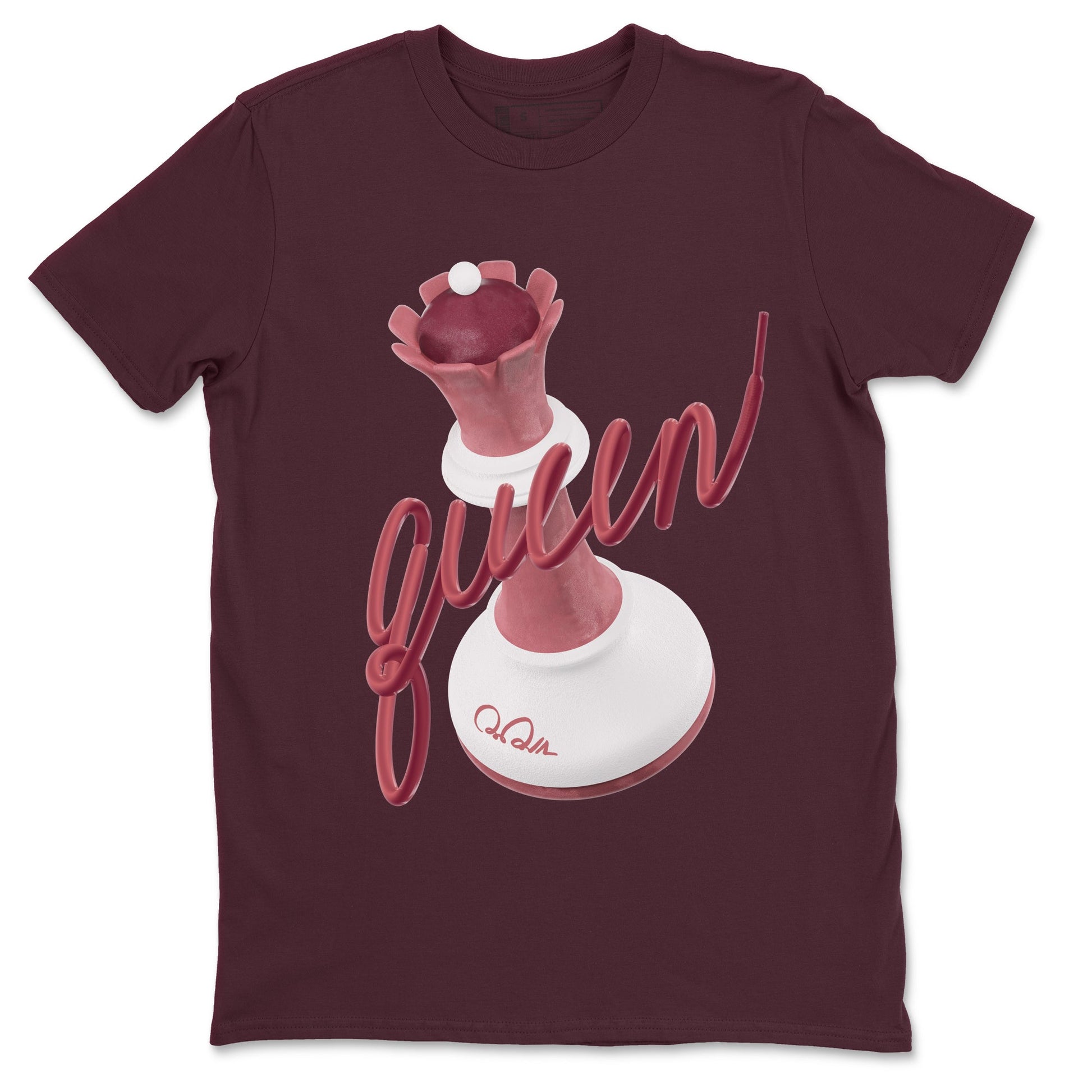 Dunk Valentines Day 2024 shirt to match jordans 3D Queen sneaker tees Dunk Happy Valentines Day 2024 SNRT Sneaker Release Tees Unisex Maroon 2 T-Shirt