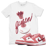 Dunk Valentines Day 2024 shirt to match jordans 3D Queen sneaker tees Dunk Happy Valentines Day 2024 SNRT Sneaker Release Tees Unisex White 1 T-Shirt