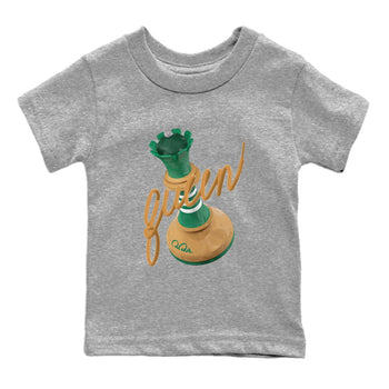 Samba Collegiate Green Gum shirt to match jordans 3D Queen sneaker tees Adidas Green Gum SNRT Sneaker Release Tees Baby Toddler Heather Grey 2 T-Shirt