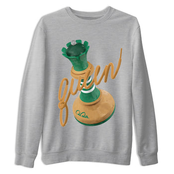 Samba Collegiate Green Gum shirt to match jordans 3D Queen sneaker tees Adidas Green Gum SNRT Sneaker Release Tees Unisex Heather Grey 2 T-Shirt