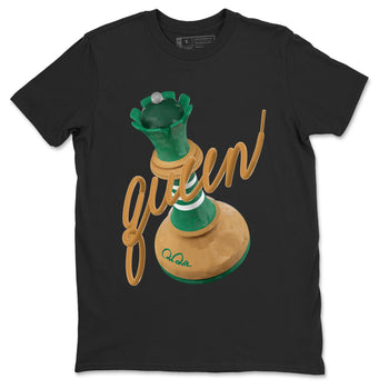 Samba Collegiate Green Gum shirt to match jordans 3D Queen sneaker tees Adidas Green Gum SNRT Sneaker Release Tees Unisex Black 2 T-Shirt