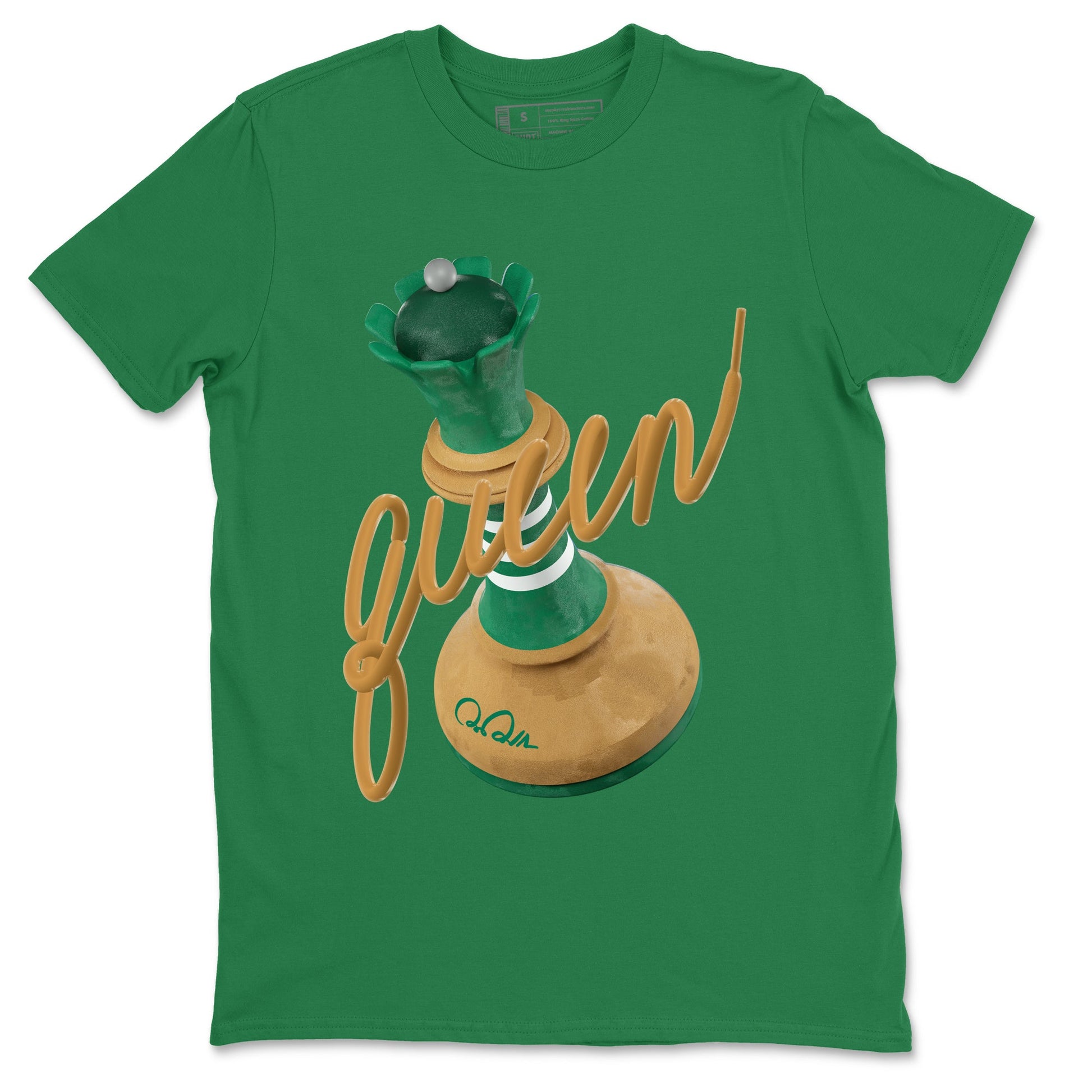 Samba Collegiate Green Gum shirt to match jordans 3D Queen sneaker tees Adidas Green Gum SNRT Sneaker Release Tees Unisex Kelly Green 2 T-Shirt