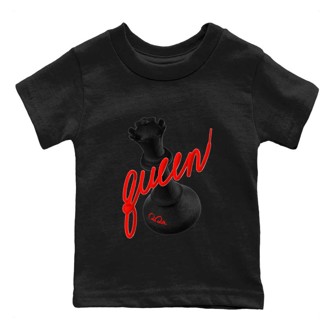 Yeezy 350 Bred shirt to match jordans 3D Queen sneaker tees Adidas Yeezy Boost V2 350 Bred SNRT Sneaker Release Tees Baby Toddler Black 2 T-Shirt