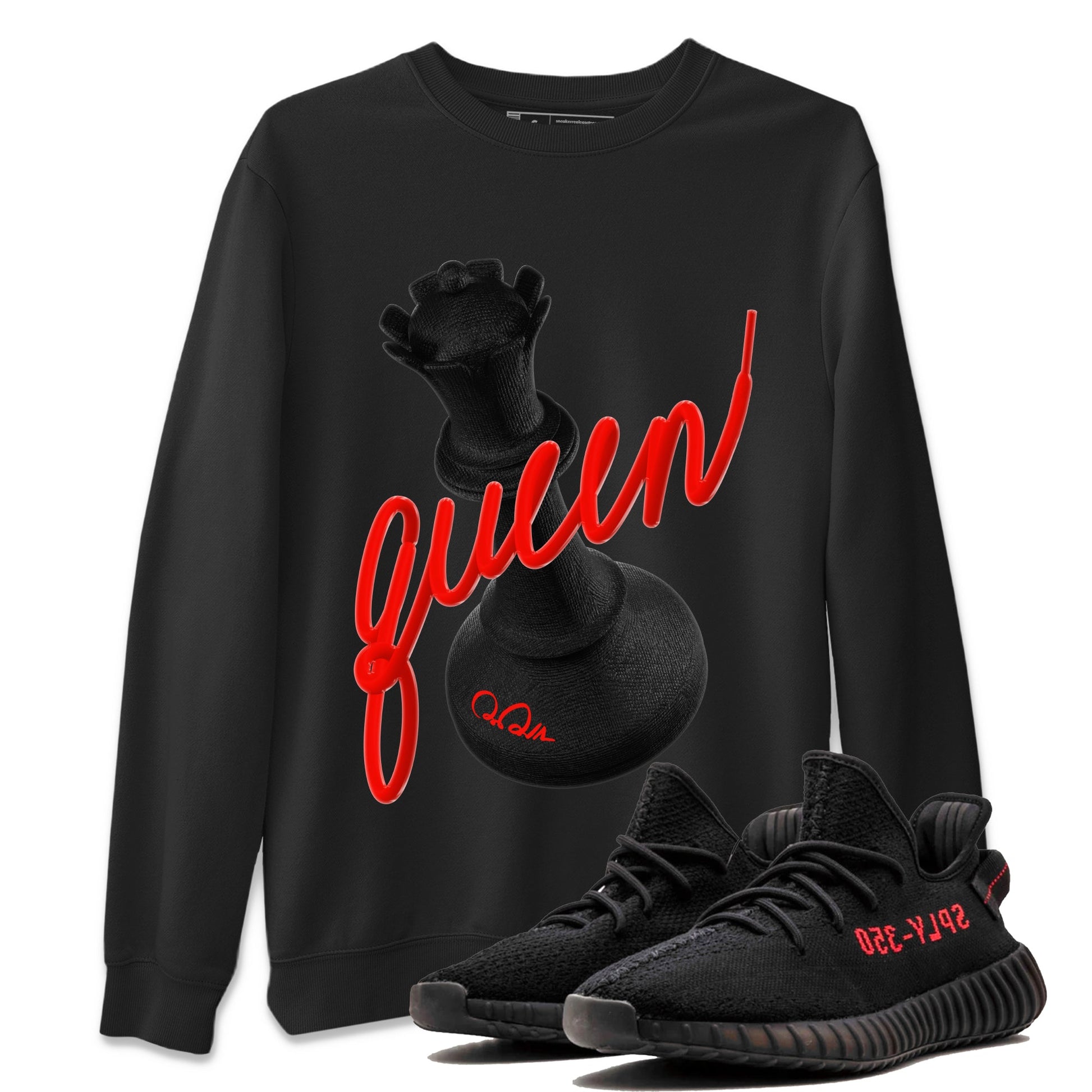 adidas gazelle silver green womens Yeezy 350 Bred | 3D Queen Unisex T-Shirt
