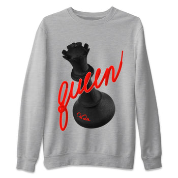 Yeezy 350 Bred shirt to match jordans 3D Queen sneaker tees Adidas Yeezy Boost V2 350 Bred SNRT Sneaker Release Tees Unisex Heather Grey 2 T-Shirt