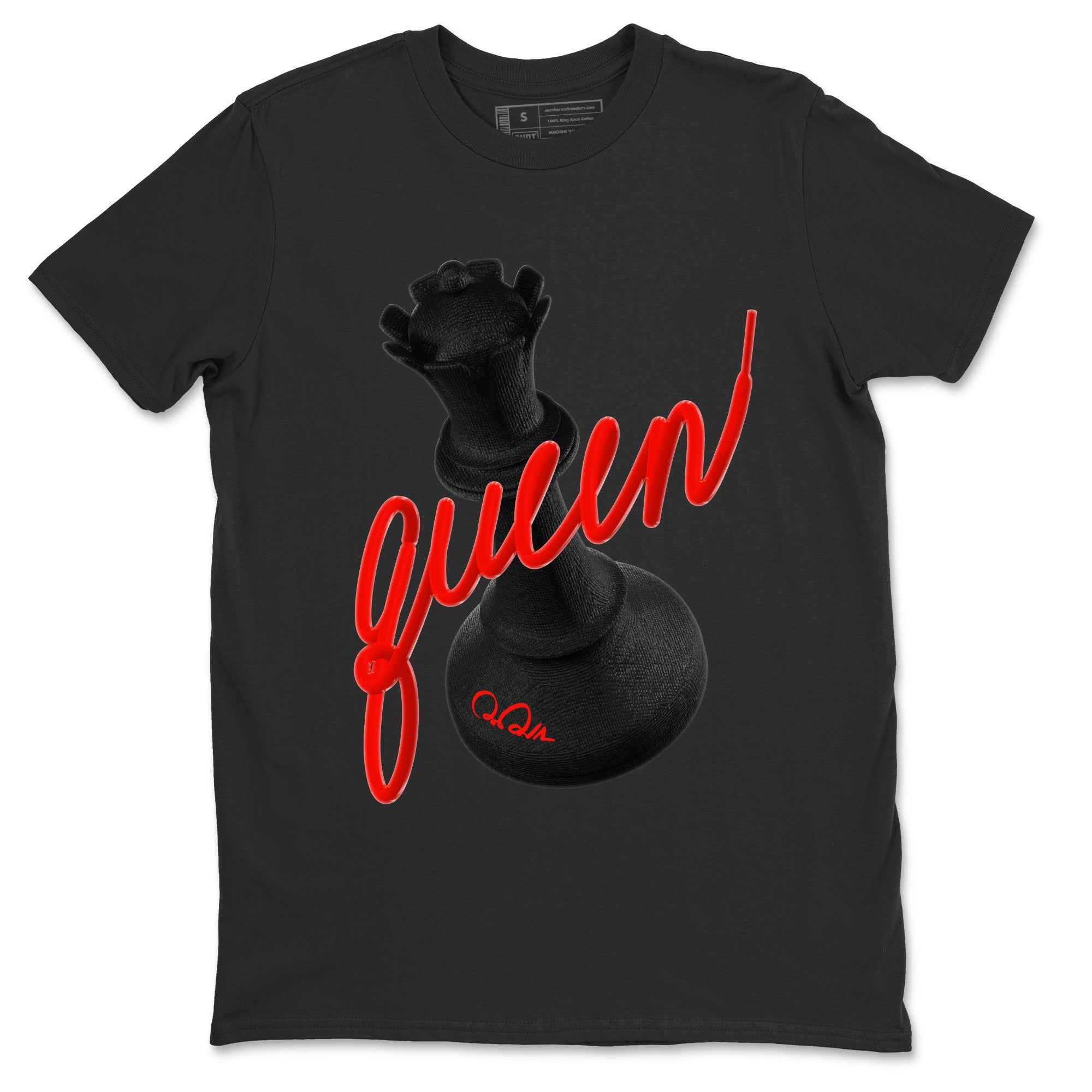 Yeezy 350 Bred shirt to match jordans 3D Queen sneaker tees Adidas Yeezy Boost V2 350 Bred SNRT Sneaker Release Tees Unisex Black 2 T-Shirt