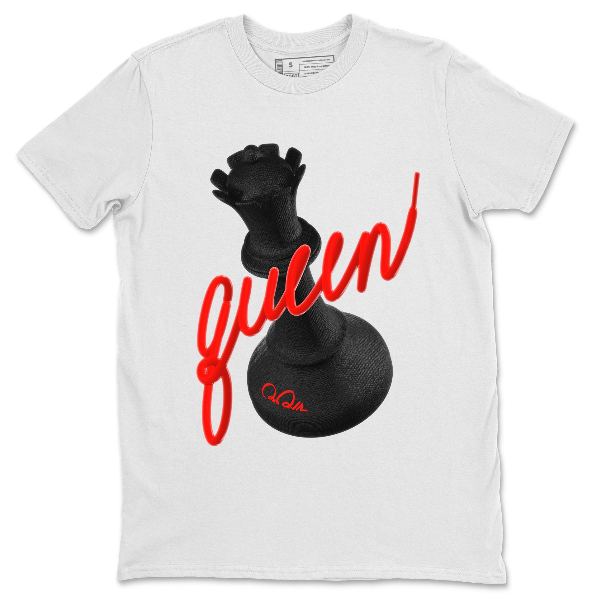 Yeezy 350 Bred shirt to match jordans 3D Queen sneaker tees Adidas Yeezy Boost V2 350 Bred SNRT Sneaker Release Tees Unisex White 2 T-Shirt