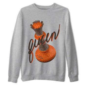 Yeezy 350 Carbon Beluga shirt to match jordans 3D Queen sneaker tees Adidas Yeezy Boost 350 Carbon Beluga SNRT Sneaker Release Tees Unisex Heather Grey 2 T-Shirt