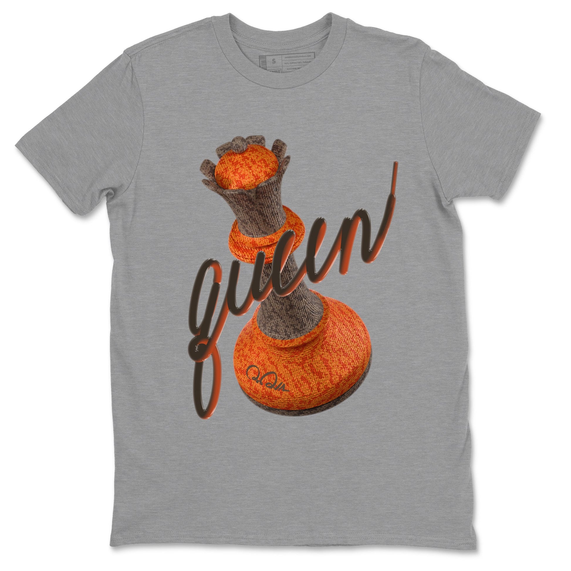 Yeezy 350 Carbon Beluga shirt to match jordans 3D Queen sneaker tees Adidas Yeezy Boost 350 Carbon Beluga SNRT Sneaker Release Tees Unisex Heather Grey 2 T-Shirt