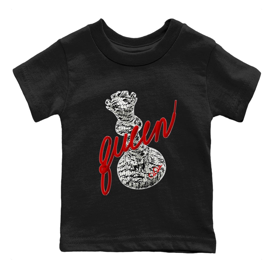 Yeezy 350 Zebra Sneaker Match Tees 3D Queen Sneaker Tees Yeezy Boost 350 V2 Zebra Sneaker Release Tees Kids Shirts Black 2