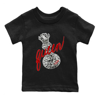 Yeezy 350 Zebra Sneaker Match Tees 3D Queen Sneaker Tees Yeezy Boost 350 V2 Zebra Sneaker Release Tees Kids Shirts Black 2