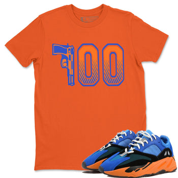 Yeezy 700 Bright Blue Sneaker Match Tees Number 700 Sneaker Tees Yeezy 700 Bright Blue Sneaker Release Tees Unisex Shirts