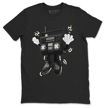Air Jordan 3 Off Noir shirt to match jordans 90s Radio Boy sneaker tees AJ3 Off Noir SNRT Sneaker Release Tees Unisex Black 2 T-Shirt