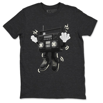 Air Jordan 3 Off Noir shirt to match jordans 90s Radio Boy sneaker tees AJ3 Off Noir SNRT Sneaker Release Tees Unisex Charcoal Heather 2 T-Shirt