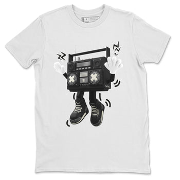 Air Jordan 3 Off Noir shirt to match jordans 90s Radio Boy sneaker tees AJ3 Off Noir SNRT Sneaker Release Tees Unisex White 2 T-Shirt