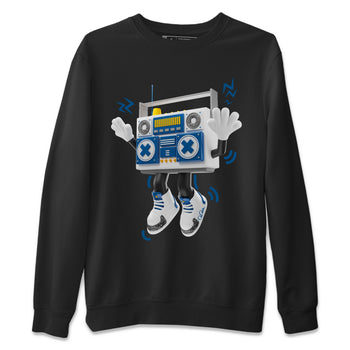 Air Jordan 3 Wizards Sneaker Match Tees 90s Radio Boy Sneaker Tees AJ3 NBA Wizards  Sneaker Release Tees Unisex Shirts Black 2