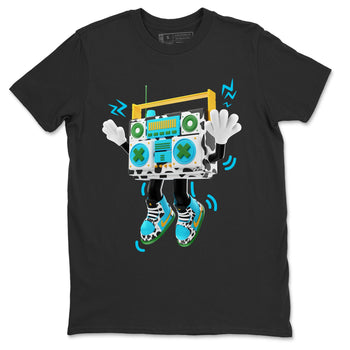 Dunk Chunky Dunky Sneaker Match Tees 90s Radio Boy Sneaker Tees Nike SB Ben's Jerrys Sneaker Release Tees Unisex Shirts Black 2
