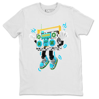 Dunk Chunky Dunky Sneaker Match Tees 90s Radio Boy Sneaker Tees Nike SB Ben's Jerrys Sneaker Release Tees Unisex Shirts White 2