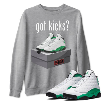 Jordan 13 Lucky Green Sneaker Match Tees Got Kicks Sneaker Tees Jordan 13 Lucky Green Sneaker Release Tees Unisex Shirts