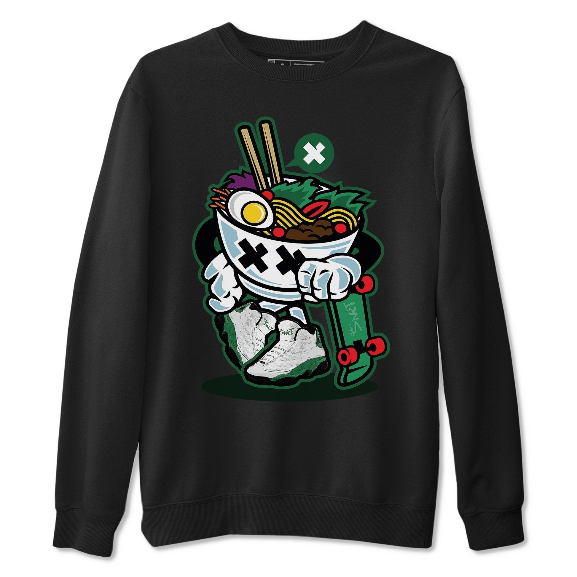 Jordan 13 Lucky Green Sneaker Match Tees Ramen Style Sneaker Tees Jordan 13 Lucky Green Sneaker Release Tees Unisex Shirts