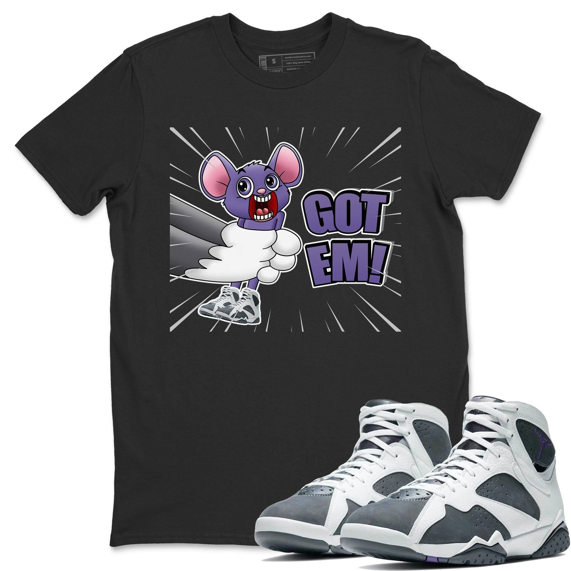Jordan 7 Flint Sneaker Match Tees T&J Got Em Sneaker Tees Jordan 7 Flint Sneaker Release Tees Unisex Shirts