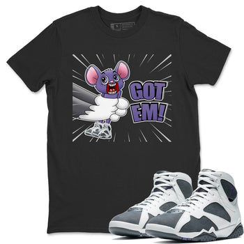 Jordan 7 Flint Sneaker Match Tees T&J Got Em Sneaker Tees Jordan 7 Flint Sneaker Release Tees Unisex Shirts