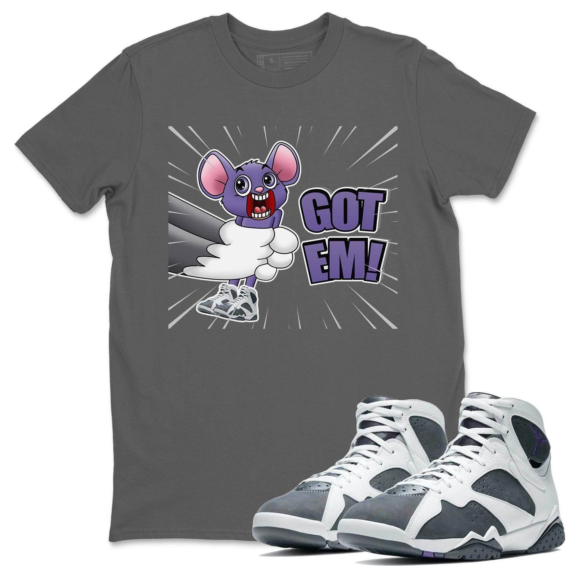 Jordan 7 Flint Sneaker Match Tees T&J Got Em Sneaker Tees Jordan 7 Flint Sneaker Release Tees Unisex Shirts