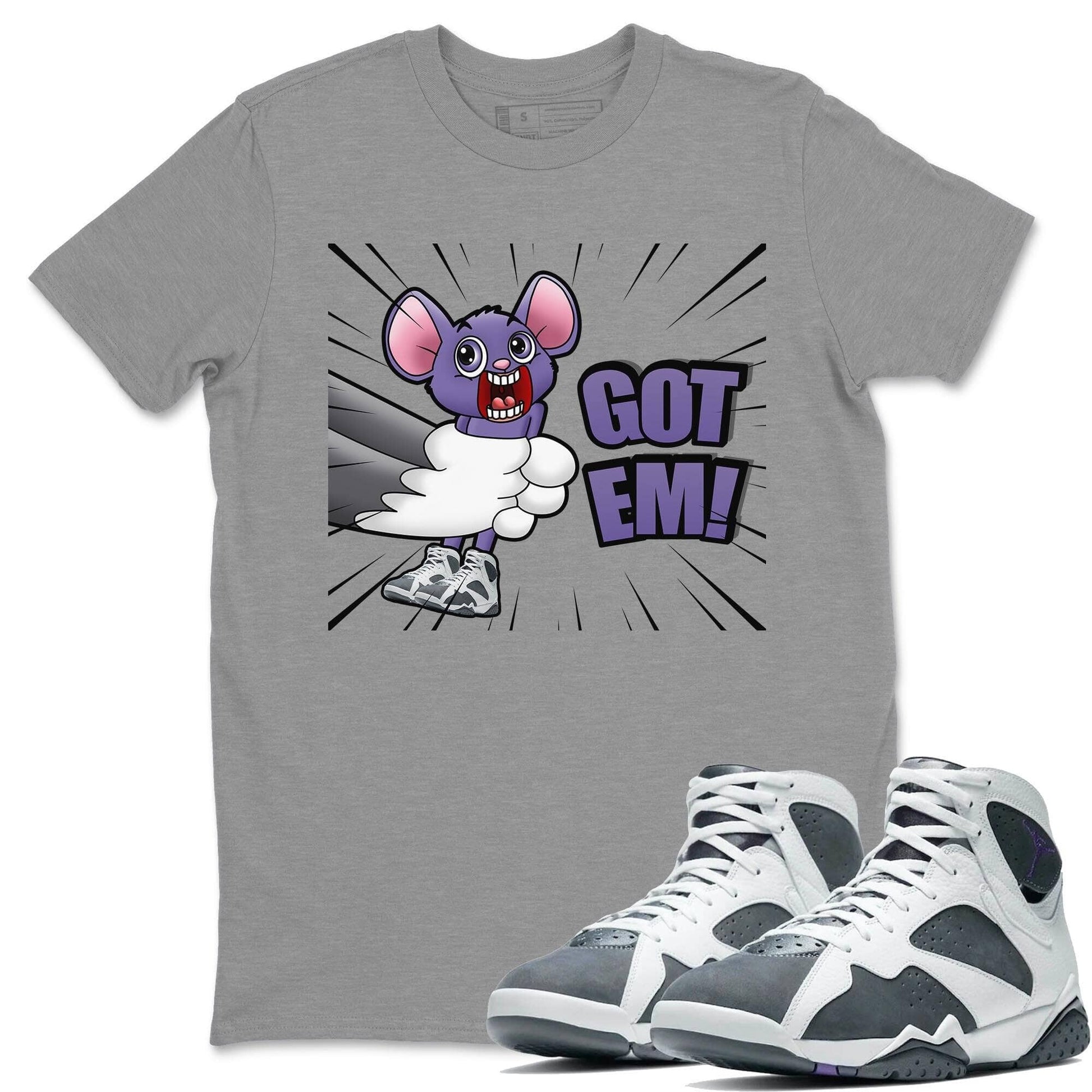 Jordan 7 Flint Sneaker Match Tees T&J Got Em Sneaker Tees Jordan 7 Flint Sneaker Release Tees Unisex Shirts