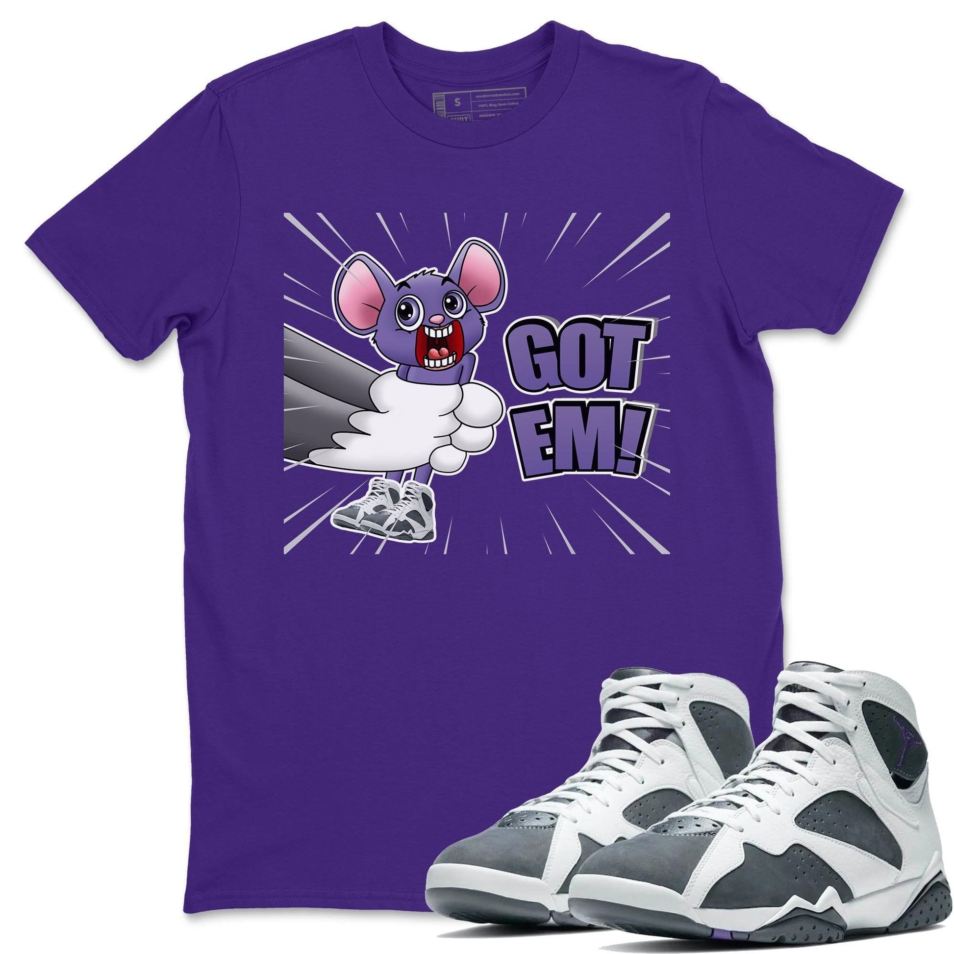 Jordan 7 Flint Sneaker Match Tees T&J Got Em Sneaker Tees Jordan 7 Flint Sneaker Release Tees Unisex Shirts