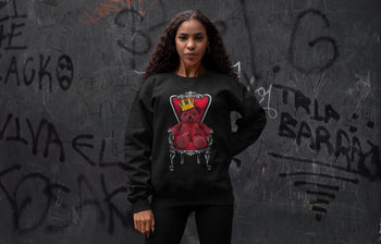 Jordan 4 Red Thunder Sneaker Match Tees Royal Bear Sneaker Tees Jordan 4 Red Thunder Sneaker Release Tees Unisex Shirts
