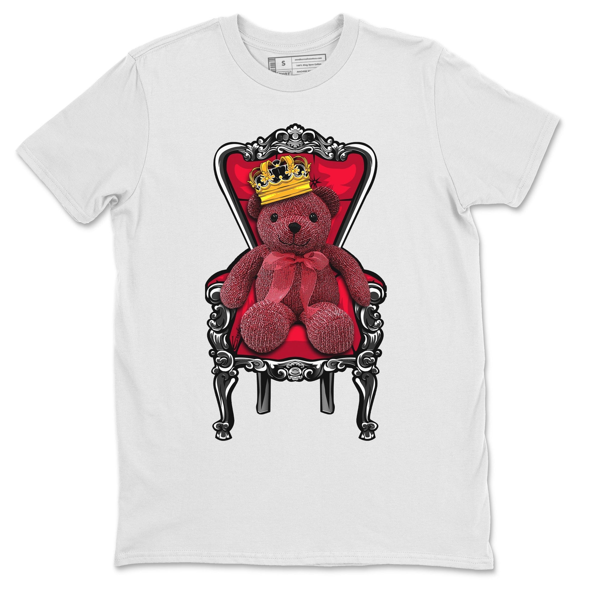 Jordan 4 Red Thunder Sneaker Match Tees Royal Bear Sneaker Tees Jordan 4 Red Thunder Sneaker Release Tees Unisex Shirts