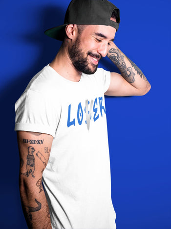 Jordan 5 Racer Blue Sneaker Match Tees Loser Lover Sneaker Tees Jordan 5 Racer Blue Sneaker Release Tees Unisex Shirts