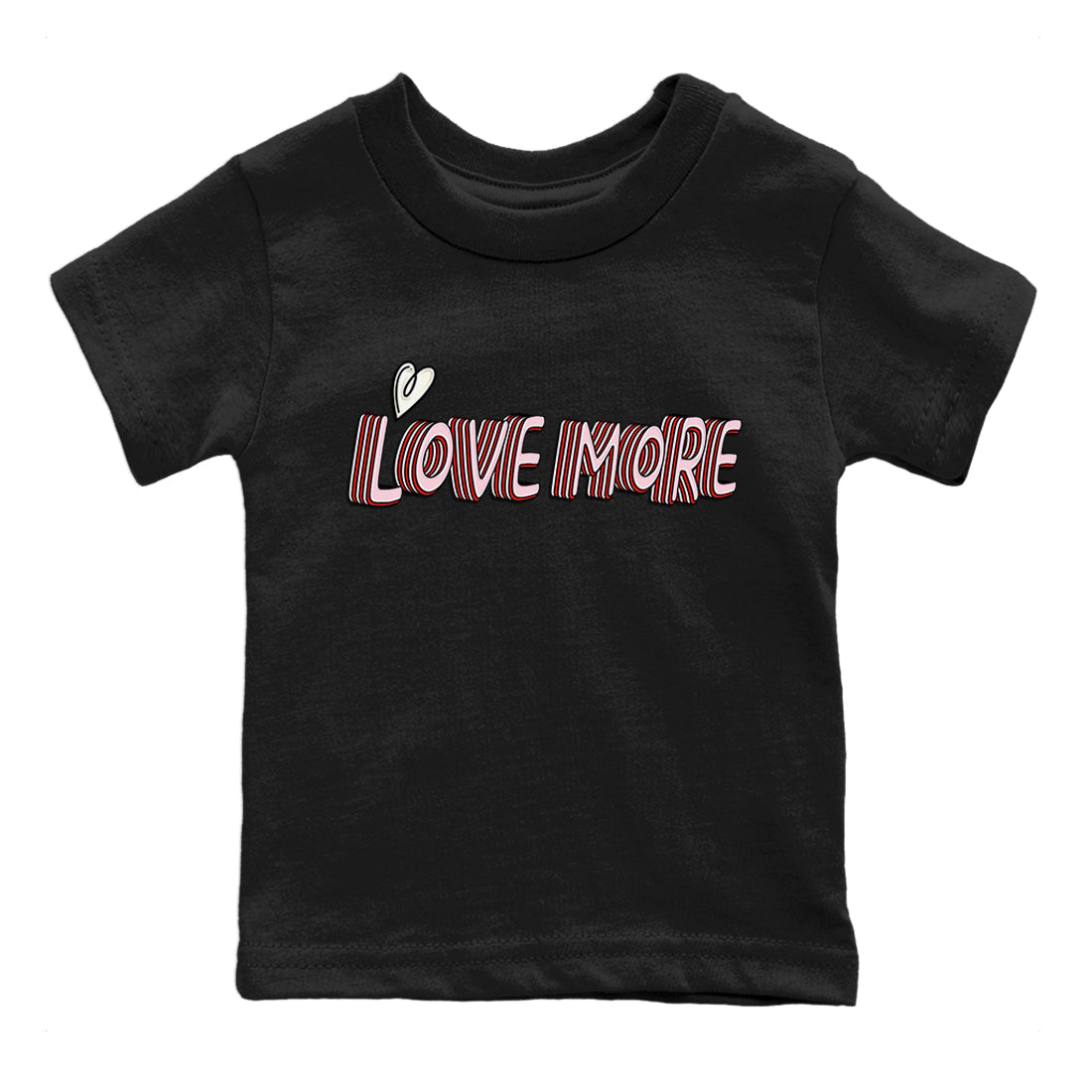 Air Force 1 Valentines Day Sneaker Match Tees Love More Sneaker Tees Air Force 1 Valentines Day Sneaker Release Tees Kids Shirts