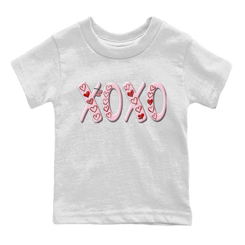 Air Force 1 Valentines Day Sneaker Match Tees XOXO Sneaker Tees Air Force 1 Valentines Day Sneaker Release Tees Kids Shirts