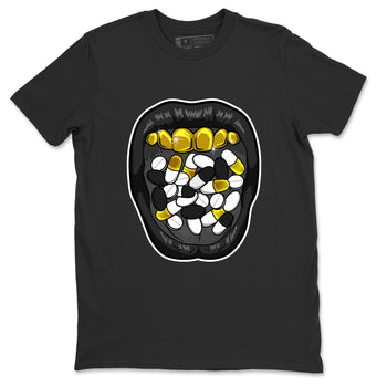 Jordan 12 Black Taxi Sneaker Match Tees Acid Lips Sneaker Tees Jordan 12 Black Taxi Sneaker Release Tees Unisex Shirts
