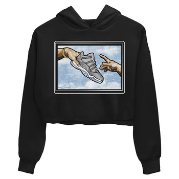 Jordan 11 Cool Grey Sneaker Match Tees Adam's Creation Sneaker Tees Jordan 11 Cool Grey Sneaker Release Tees Women's Shirts