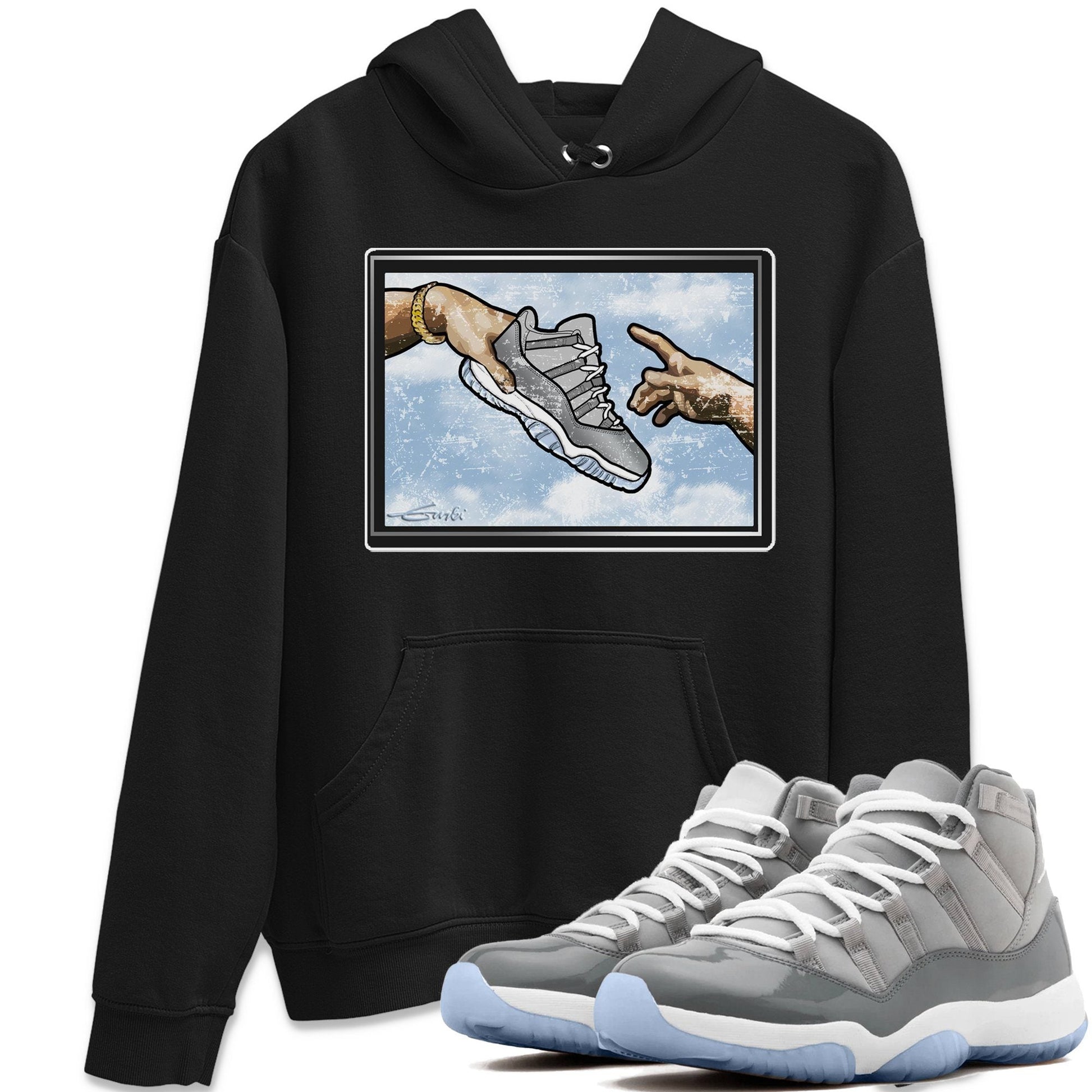 Jordan 11 Cool Grey Sneaker Match Tees Adam's Creation Sneaker Tees Jordan 11 Cool Grey Sneaker Release Tees Unisex Shirts