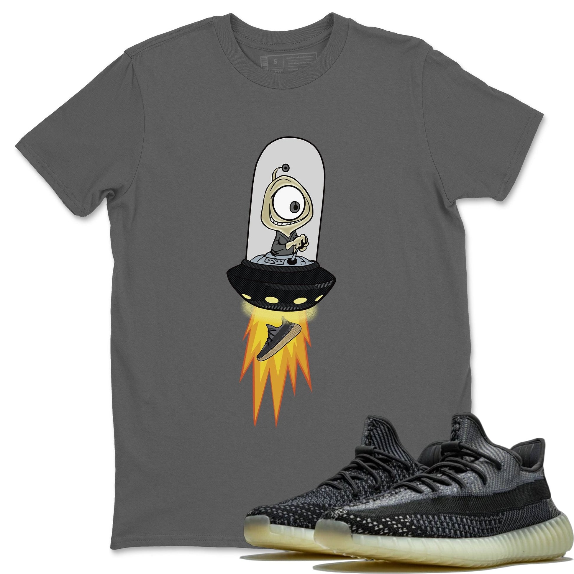 Yeezy 350 Carbon Asriel Sneaker Match Tees Alien Sneaker Tees Yeezy 350 Carbon Asriel Sneaker Release Tees Unisex Shirts