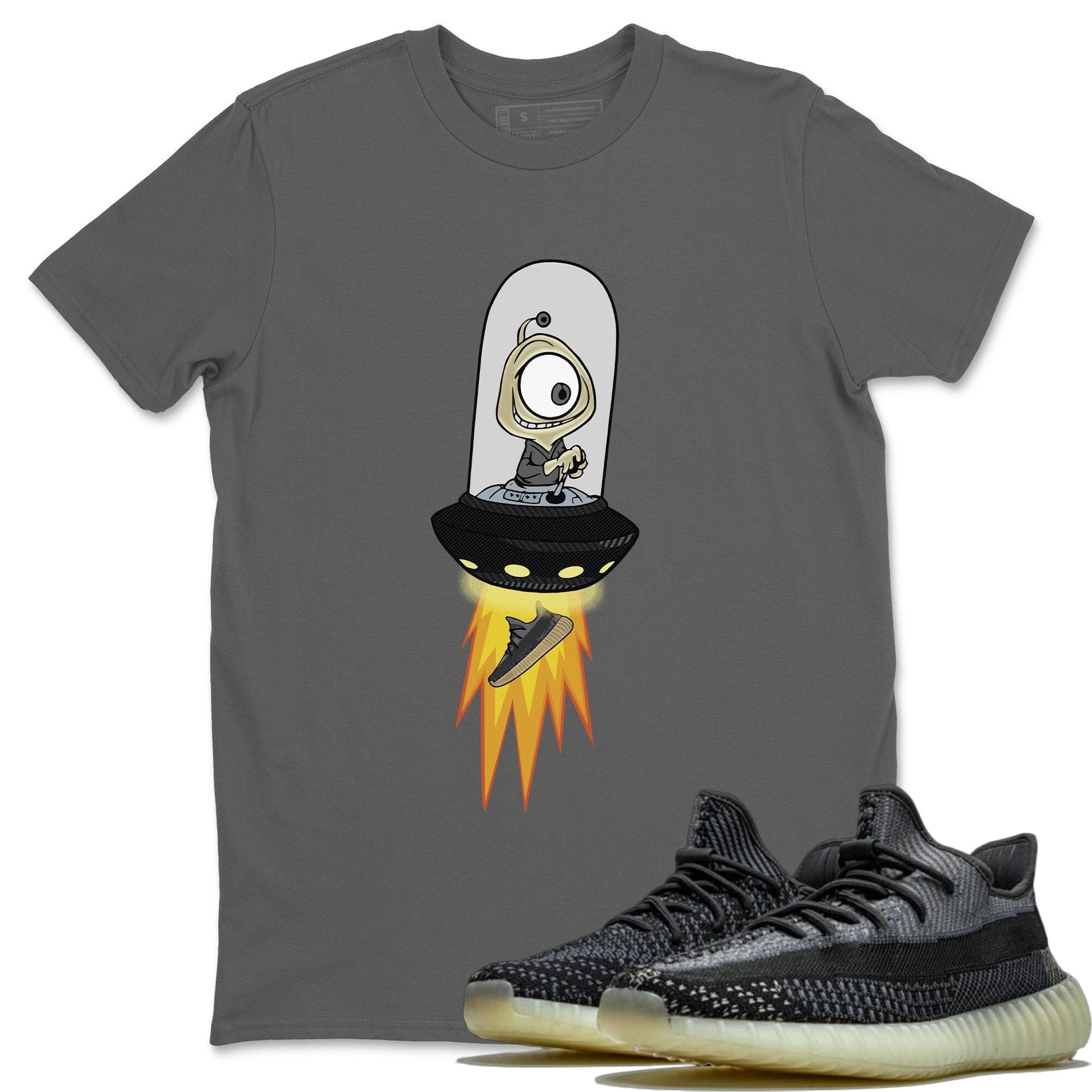 Yeezy 350 Carbon Asriel Sneaker Match Tees Alien Sneaker Tees Yeezy 350 Carbon Asriel Sneaker Release Tees Unisex Shirts