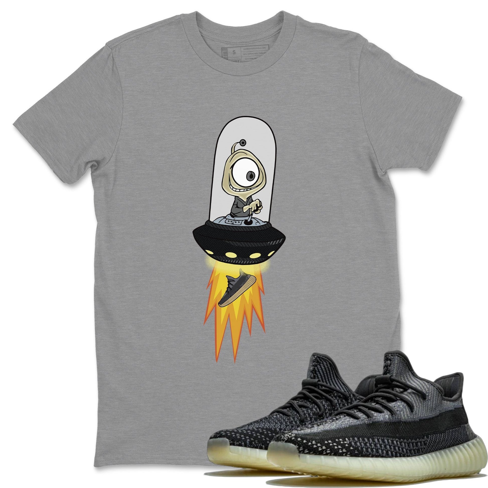 Yeezy 350 Carbon Asriel Sneaker Match Tees Alien Sneaker Tees Yeezy 350 Carbon Asriel Sneaker Release Tees Unisex Shirts