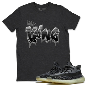 Yeezy 350 Carbon Asriel Sneaker Match Tees King Sneaker Tees Yeezy 350 Carbon Asriel Sneaker Release Tees Unisex Shirts