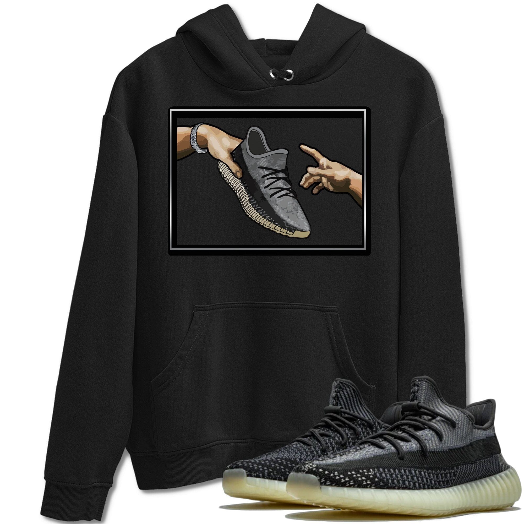 Yeezy 350 Carbon Asriel Sneaker Match Tees Adam's Creation Sneaker Tees Yeezy 350 Carbon Asriel Sneaker Release Tees Unisex Shirts