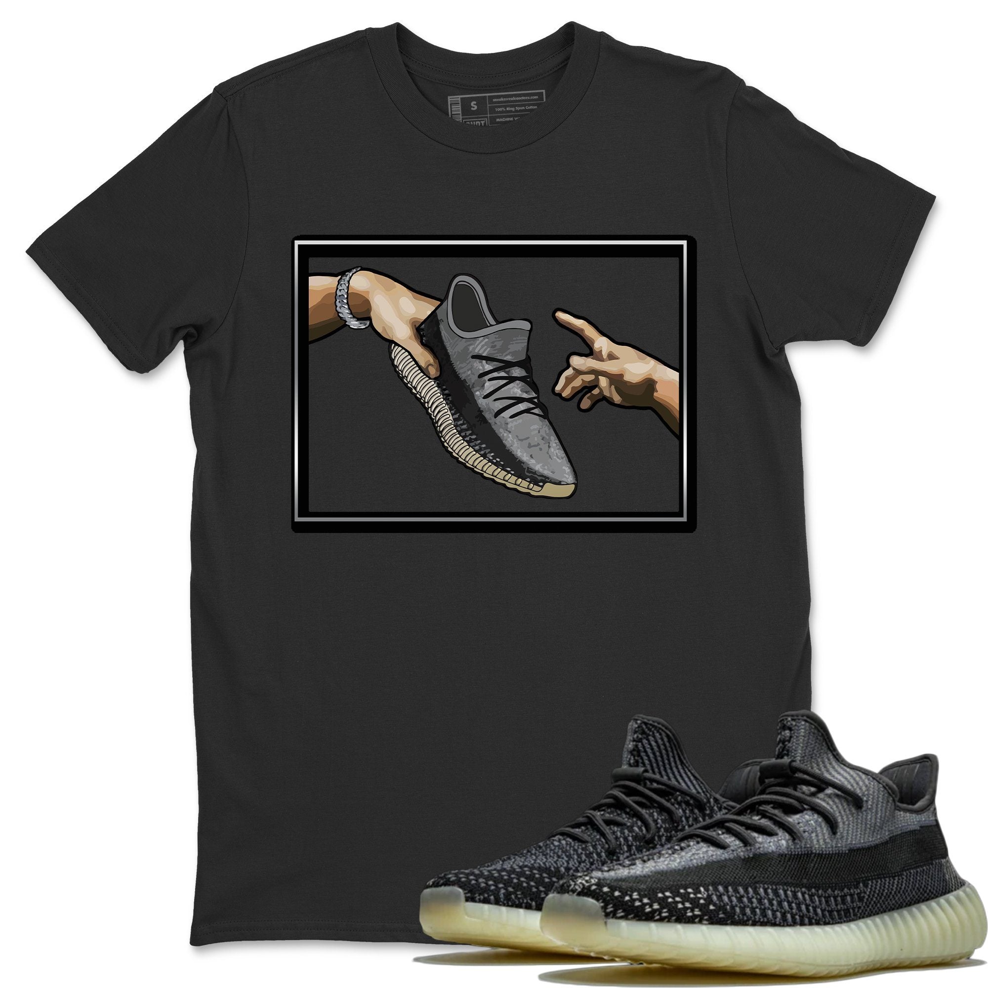Yeezy 350 Carbon Asriel Sneaker Match Tees Adam's Creation Sneaker Tees Yeezy 350 Carbon Asriel Sneaker Release Tees Unisex Shirts