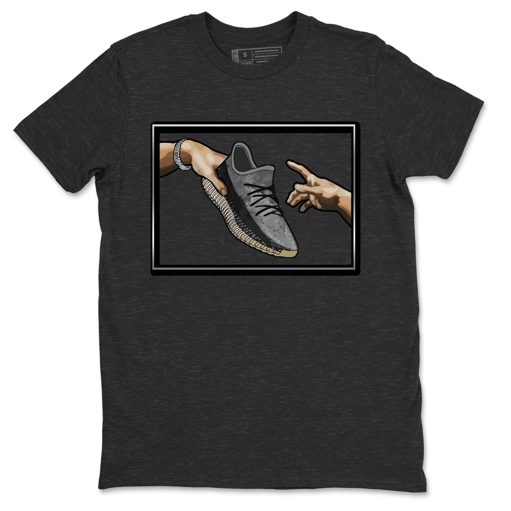 Yeezy 350 Carbon Asriel Sneaker Match Tees Adam's Creation Sneaker Tees Yeezy 350 Carbon Asriel Sneaker Release Tees Unisex Shirts