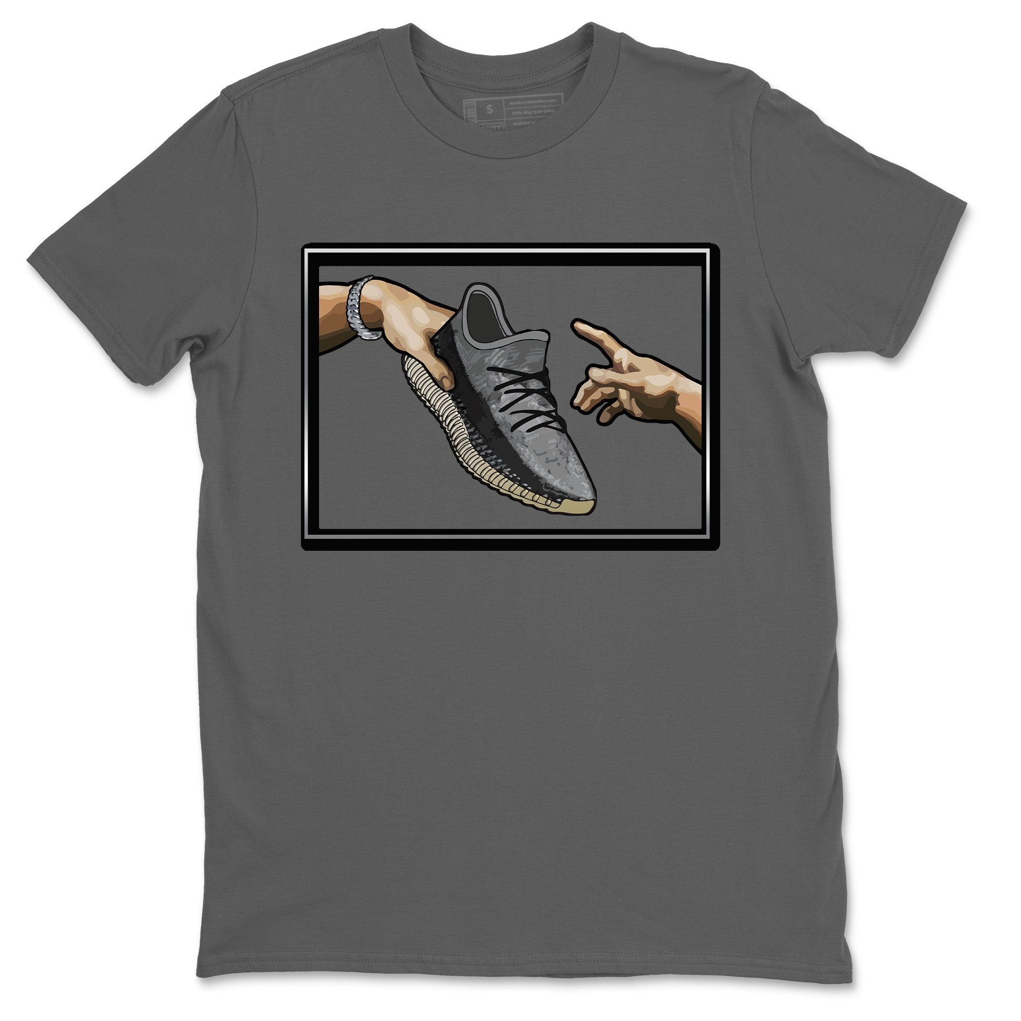 Yeezy 350 Carbon Asriel Sneaker Match Tees Adam's Creation Sneaker Tees Yeezy 350 Carbon Asriel Sneaker Release Tees Unisex Shirts