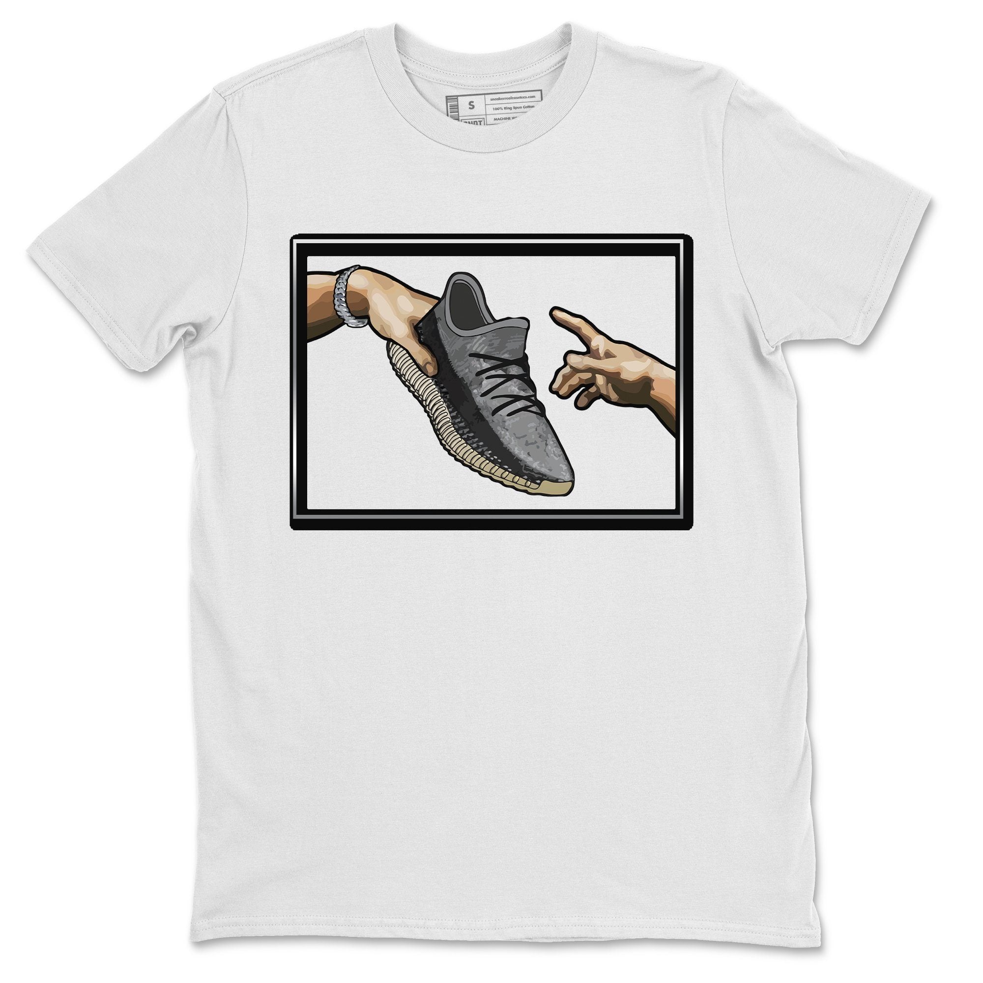 Yeezy 350 Carbon Asriel Sneaker Match Tees Adam's Creation Sneaker Tees Yeezy 350 Carbon Asriel Sneaker Release Tees Unisex Shirts