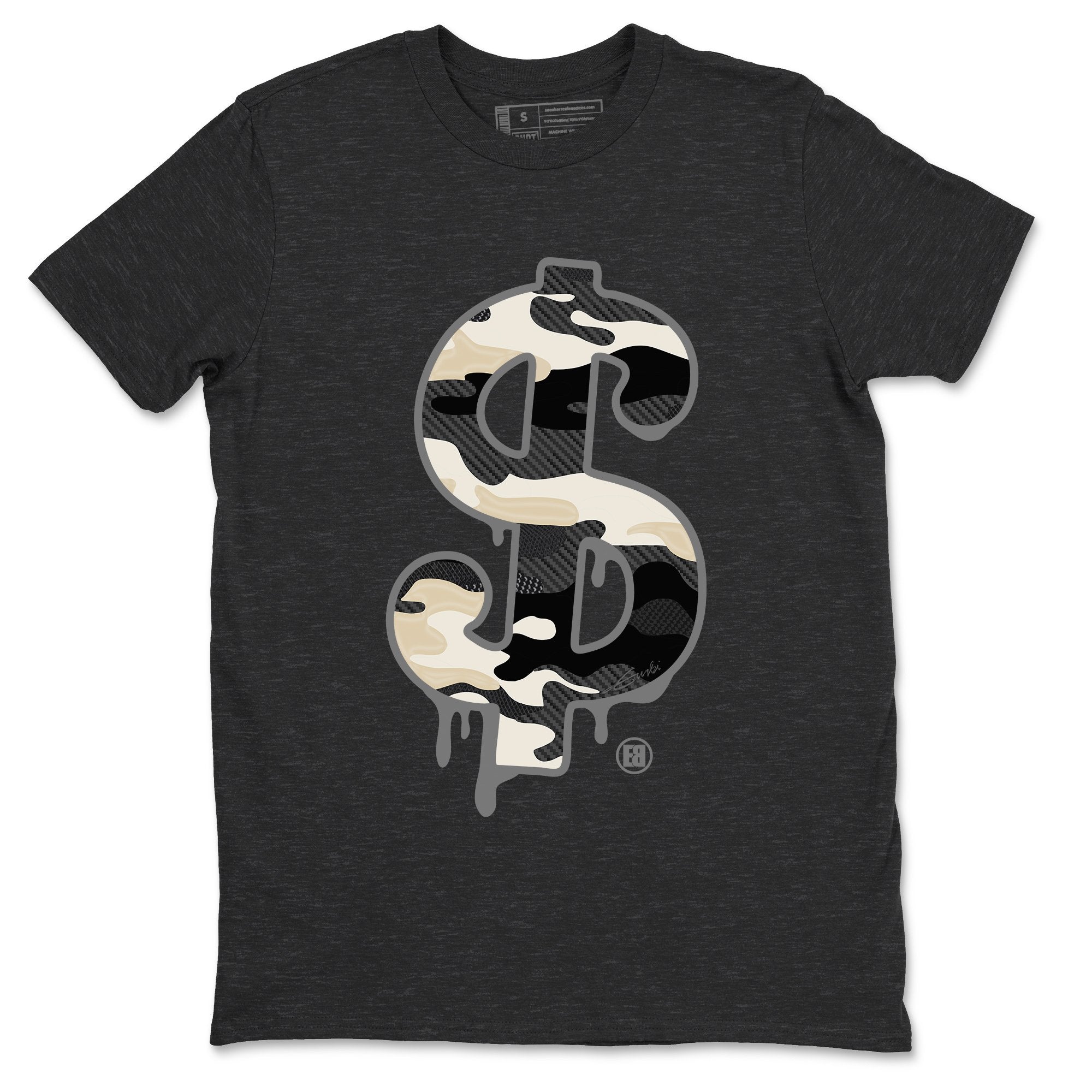Yeezy 350 Carbon Asriel Sneaker Match Tees Dollar Camo Sneaker Tees Yeezy 350 Carbon Asriel Sneaker Release Tees Unisex Shirts