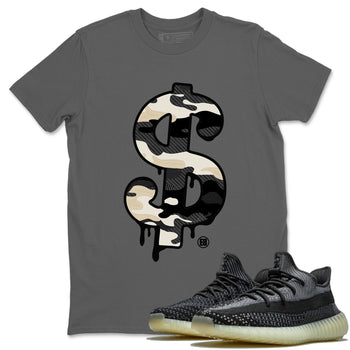 Yeezy 350 Carbon Asriel Sneaker Match Tees Dollar Camo Sneaker Tees Yeezy 350 Carbon Asriel Sneaker Release Tees Unisex Shirts
