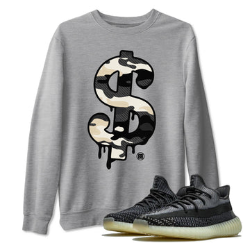 Yeezy 350 Carbon Asriel Sneaker Match Tees Dollar Camo Sneaker Tees Yeezy 350 Carbon Asriel Sneaker Release Tees Unisex Shirts